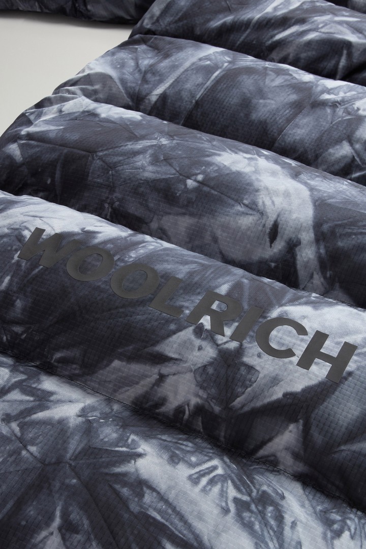 Long Down Jacket in Ripstop Fabric by Todd Snyder Gray photo 11 | Woolrich