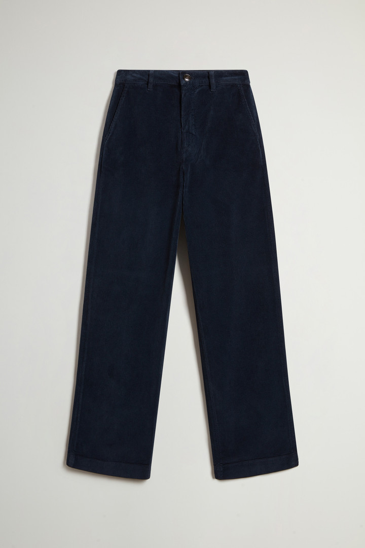 Garment-Dyed Corduroy Pants Blue photo 4 | Woolrich