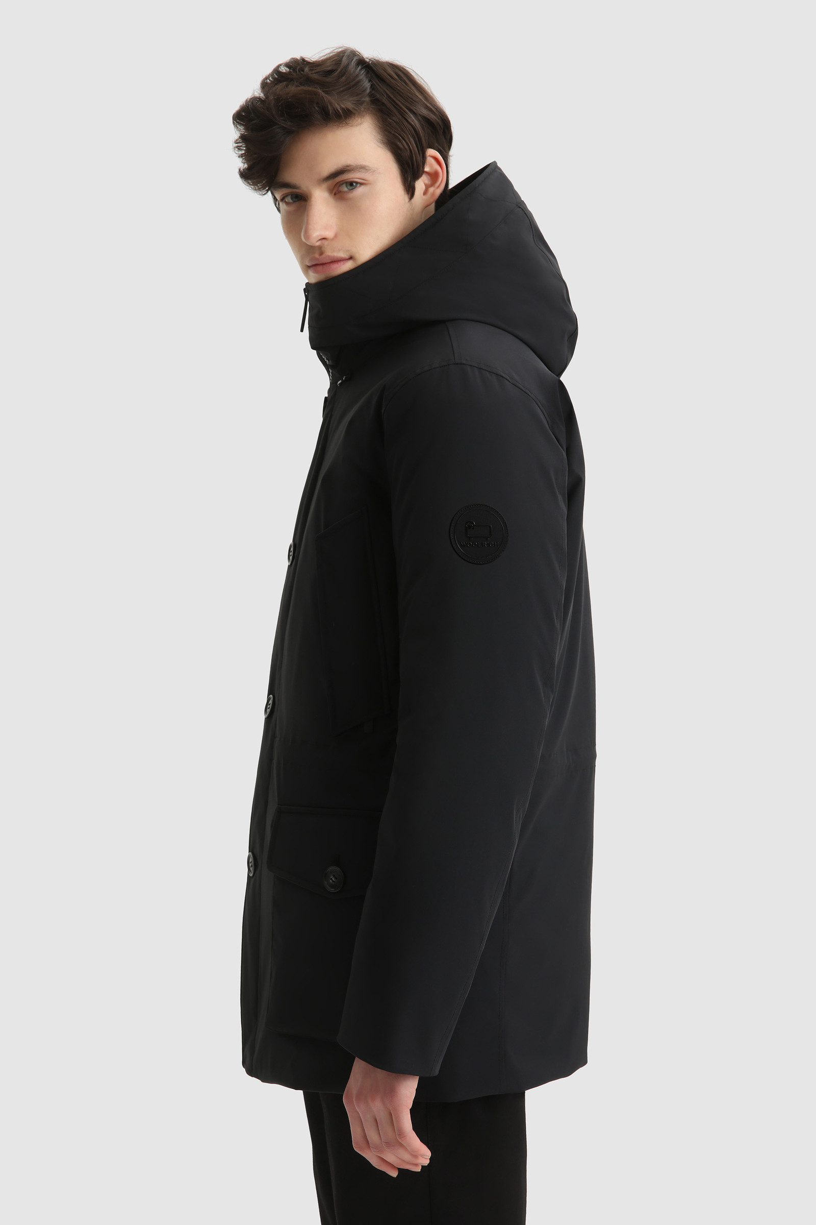 tech stretch arctic parka