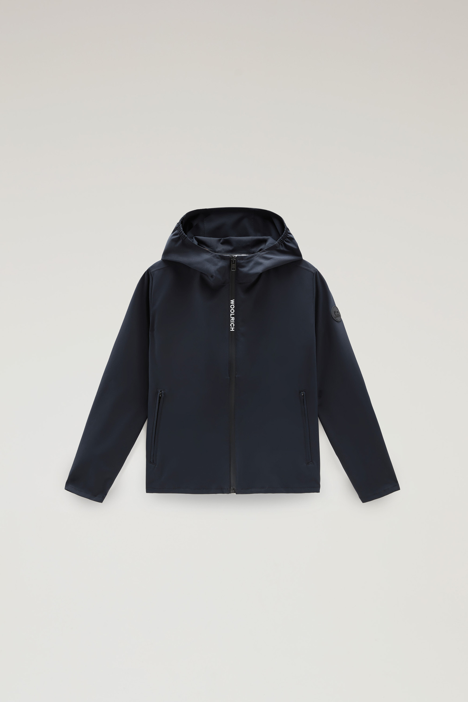 Boys' Pacific Jacket with Hood Blue | Woolrich