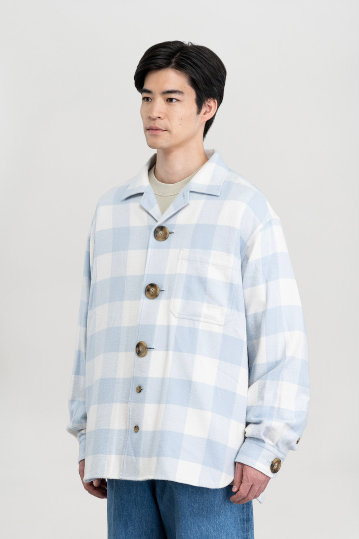 BUFFALO CHECK SHIRT JKT Blau photo 3 | Woolrich