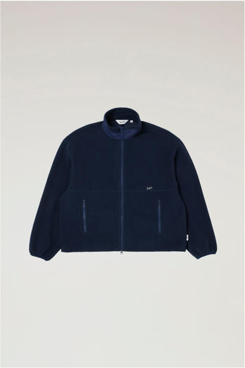 Recycled Polartec Thermal Pro Fleece Jacket Blue photo 1 | Woolrich