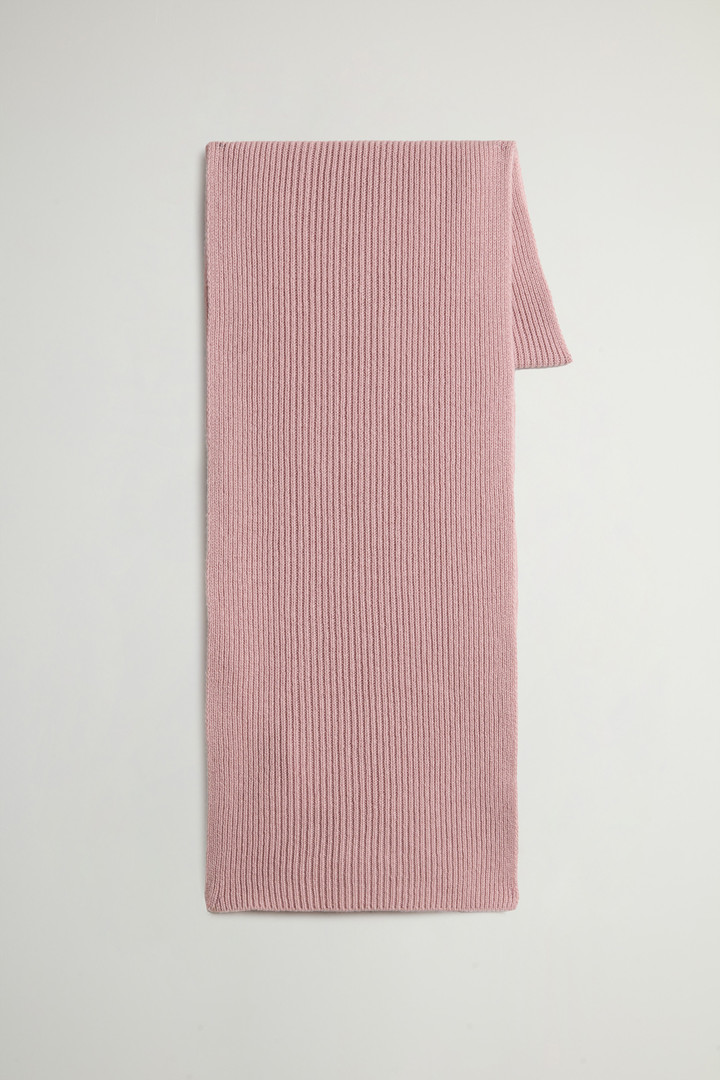 Sciarpa a costine in puro cashmere Rosa photo 1 | Woolrich