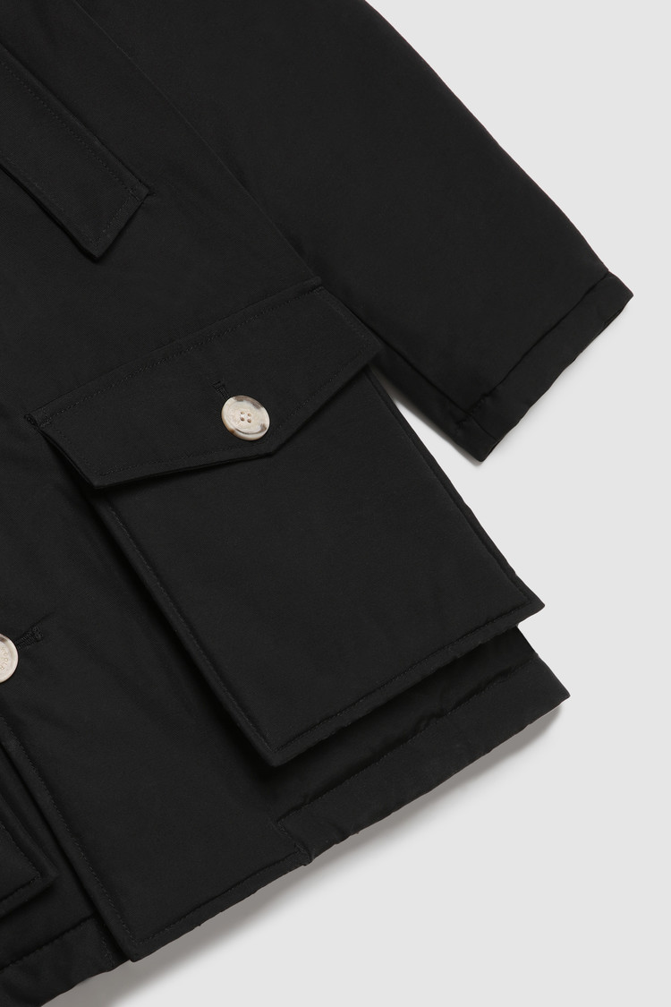 Arctic Parka voor jongens met afneembare bontrand