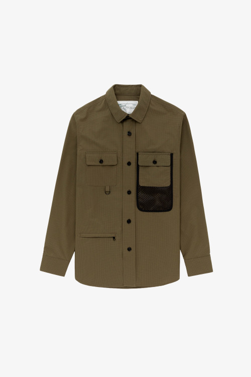 Fly Fishing Shirt - Aimé Leon Dore / Woolrich Green | Woolrich