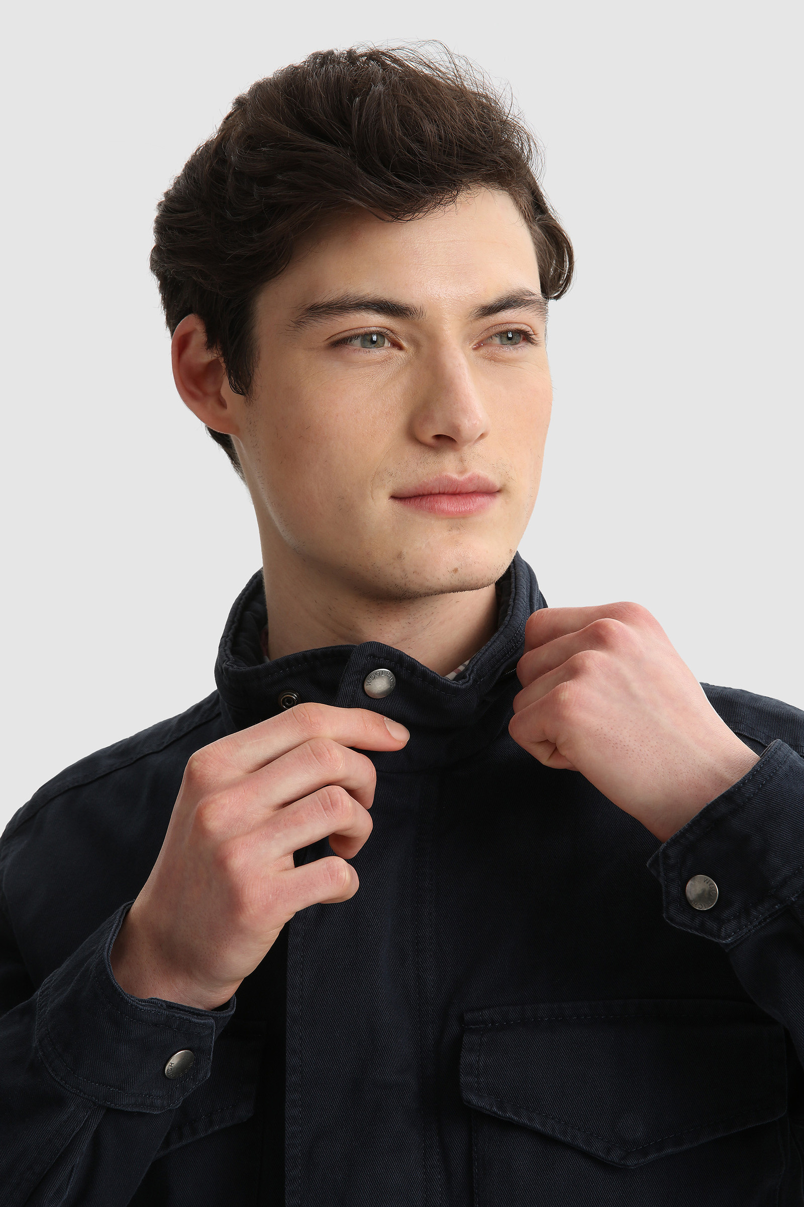 Pure Cotton Field Jacket Blue photo 5 | Woolrich