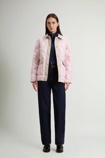 Quilted Microfiber Heritage Jacket Pink photo 1 | Woolrich