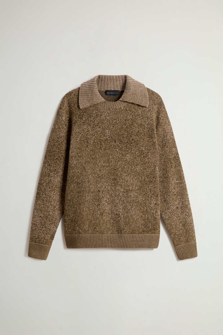 Pull jacquard en pure laine vierge by Todd Snyder Vert photo 5 | Woolrich