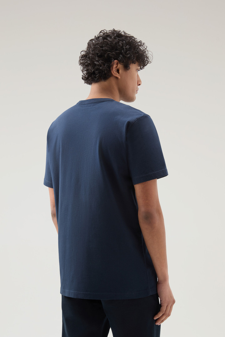 ANIMATED SHEEP T-SHIRT Blue photo 3 | Woolrich