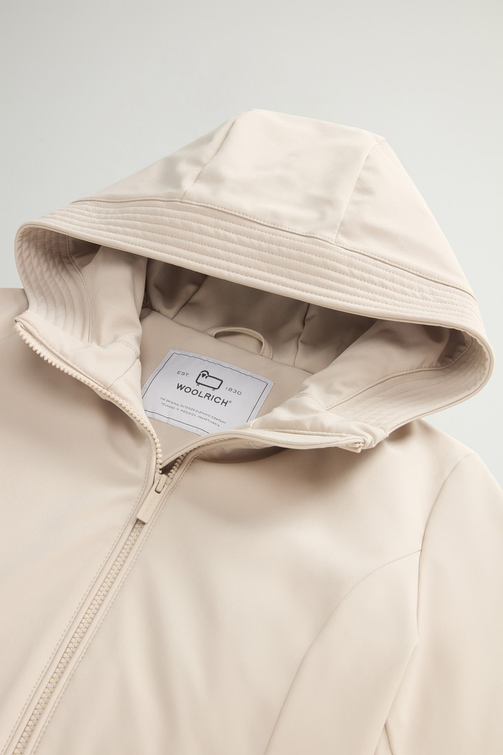 Firth Parka aus Tech Softshell Beige photo 6 | Woolrich