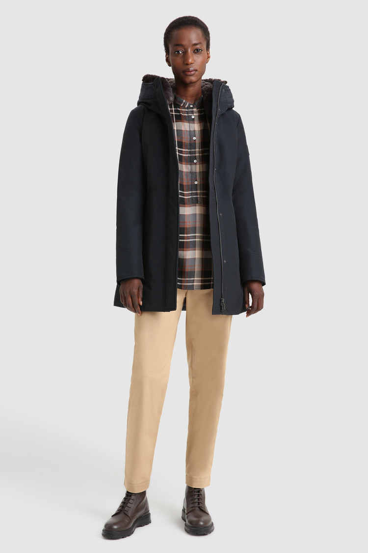 Boulder Parka con piel sintética