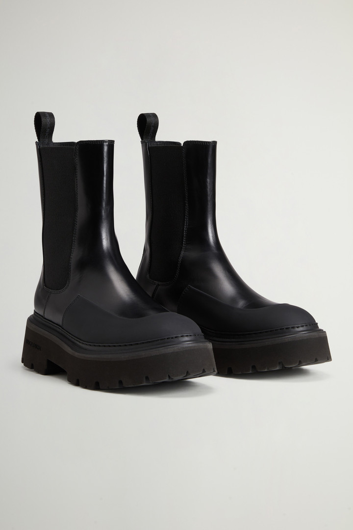 Logger Chelsea Boots with Lugged Sole Black photo 2 | Woolrich