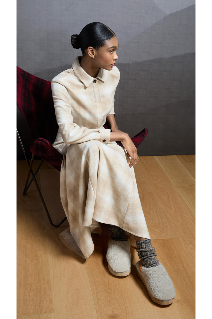 LIGHT SOFT WOOL SHIRT Beige photo 8 | Woolrich