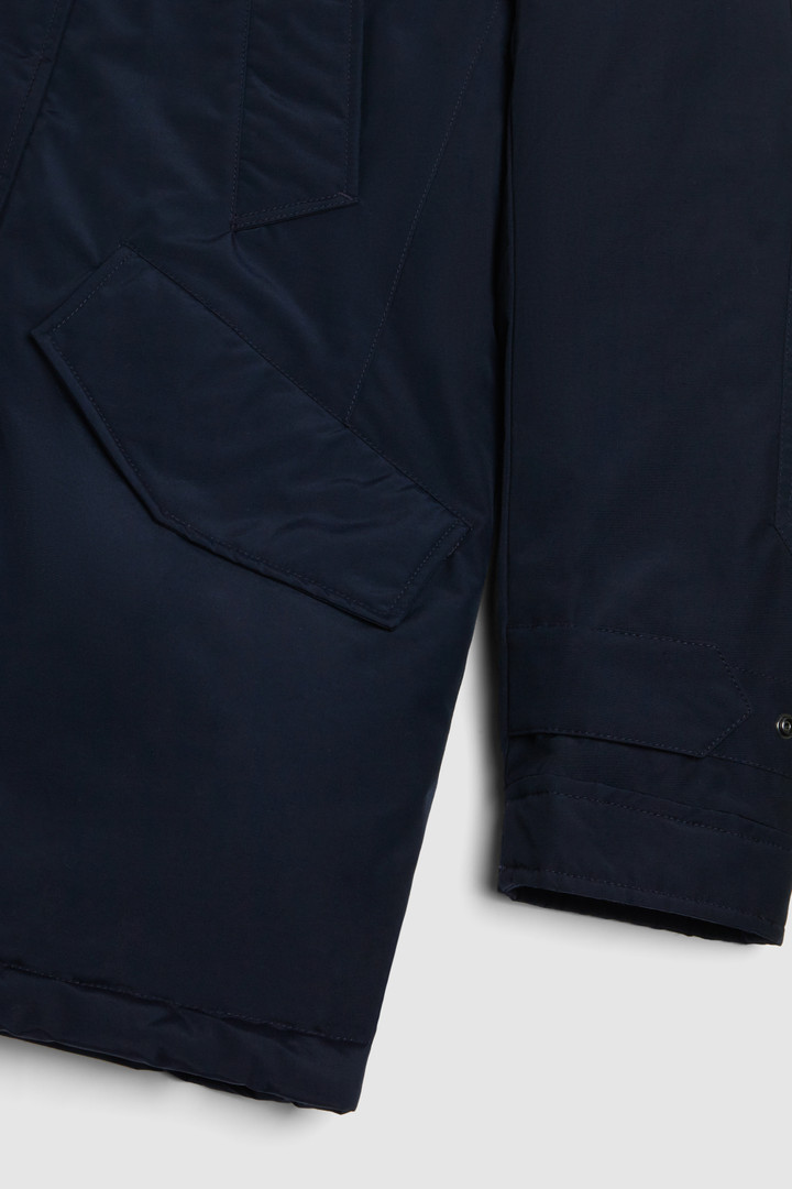 Polar Parka mit hohem Kragen, Kojote Pelz