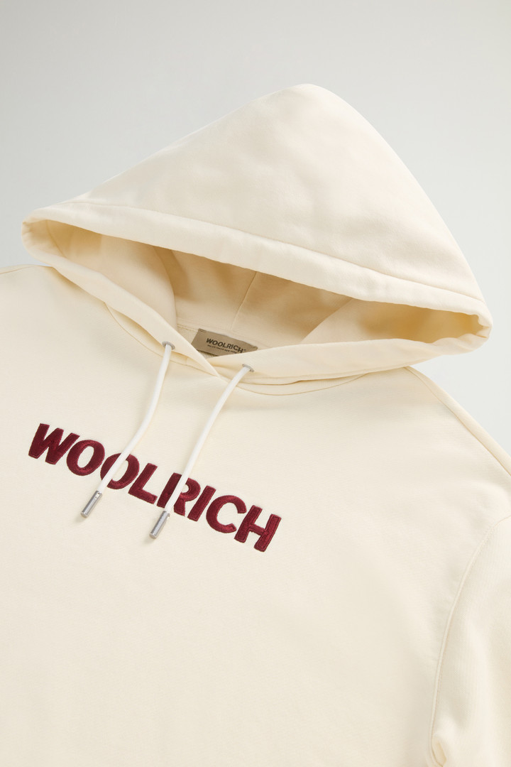 Pure Cotton Hoodie White photo 6 | Woolrich