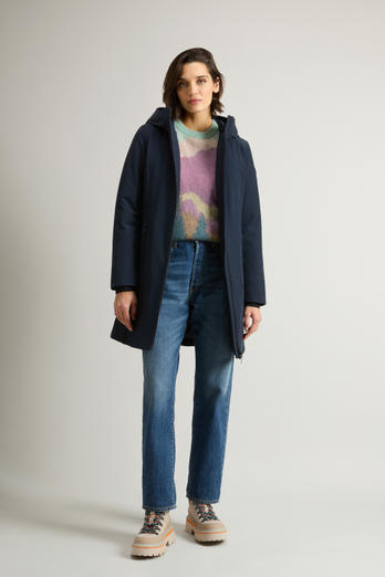 Firth Parka en Tech Softshell Bleu | Woolrich