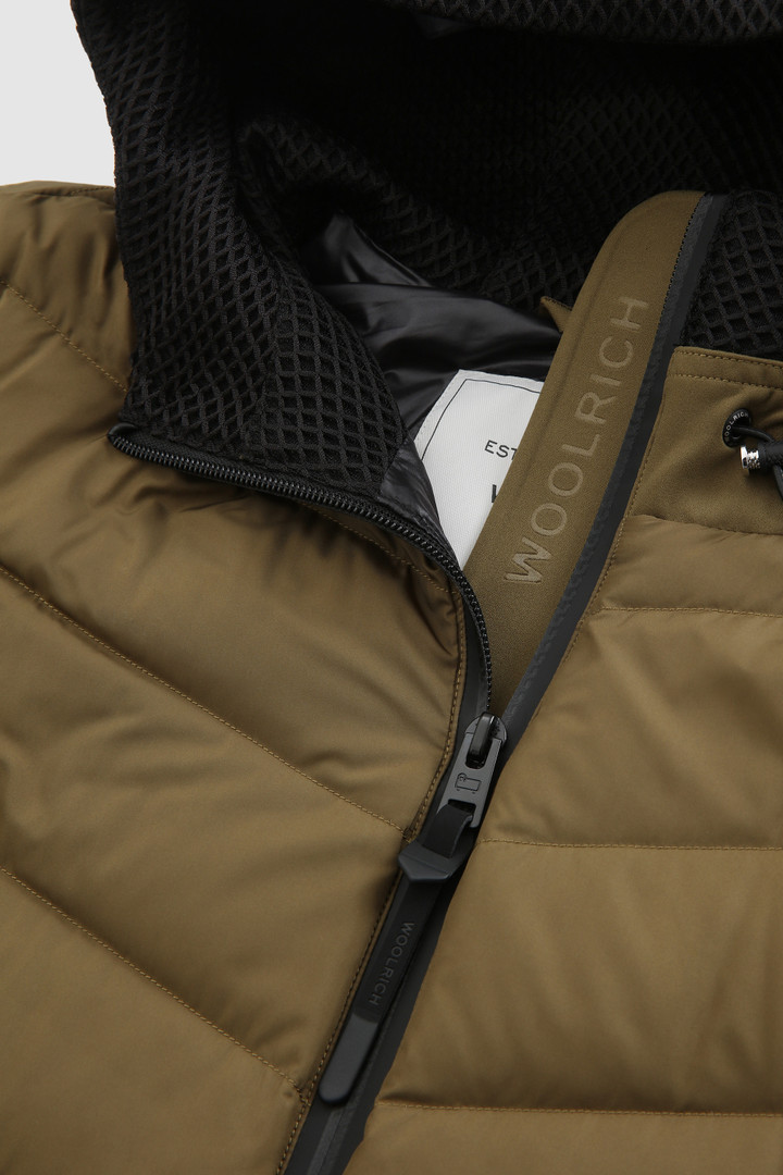 Veste Juniata avec rembourrage à chevrons vert photo 6 | Woolrich