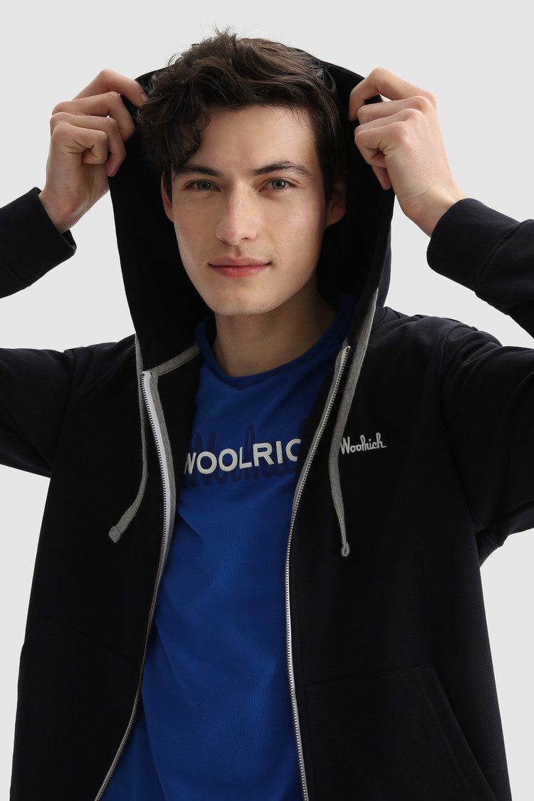 Essential full-zip hoodie