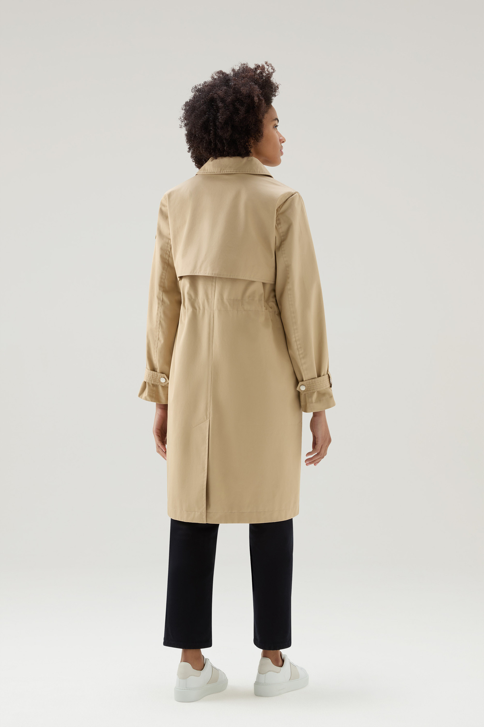 dynamisch pleegouders eerlijk Women's Havice Trench Coat in Pure Cotton Beige | Woolrich USA
