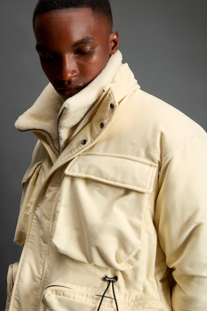 Stretch Cotton Jacket by Todd Snyder White photo 4 | Woolrich