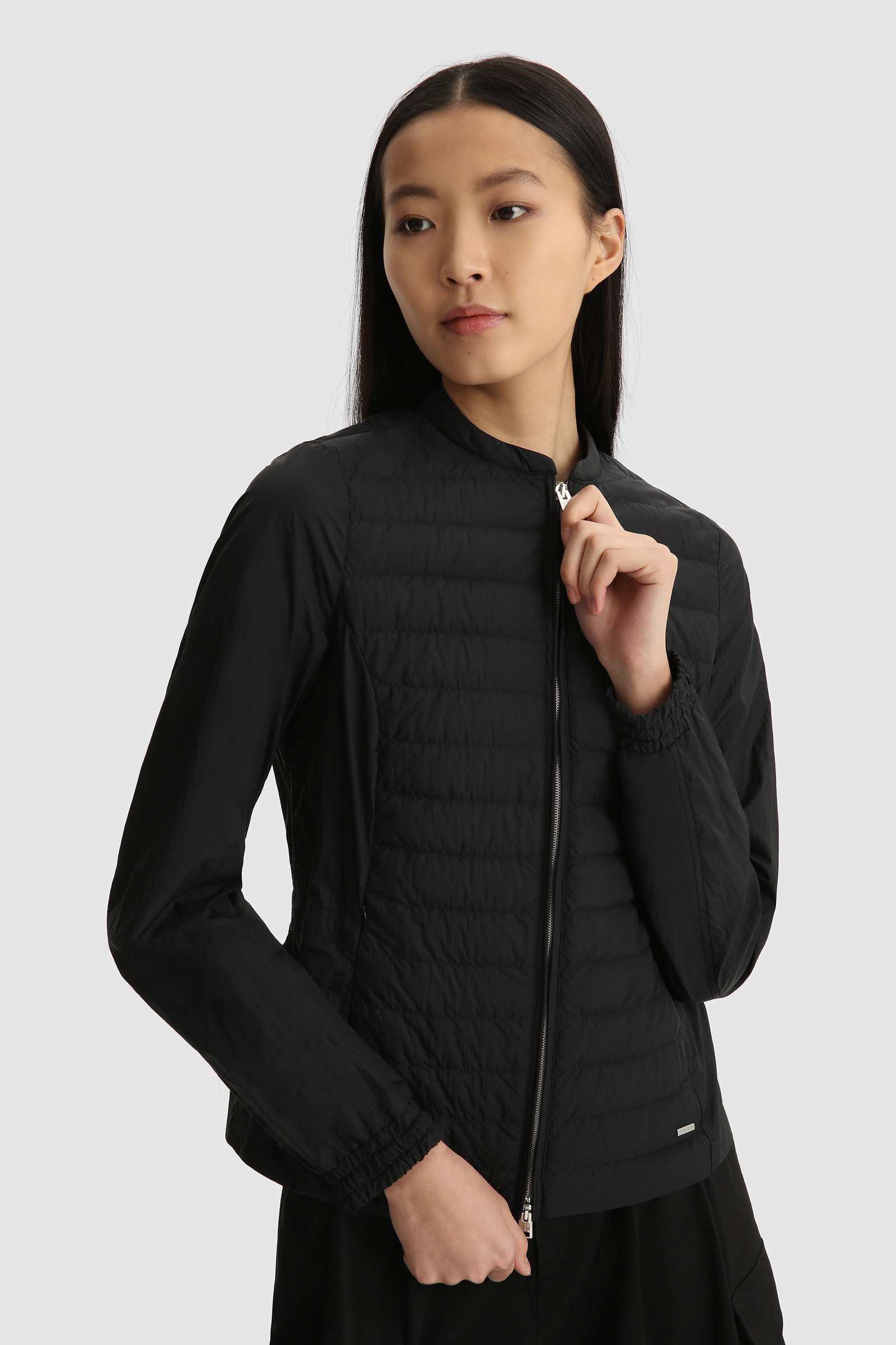 Women's Violet quilted jacket Black | Woolrich