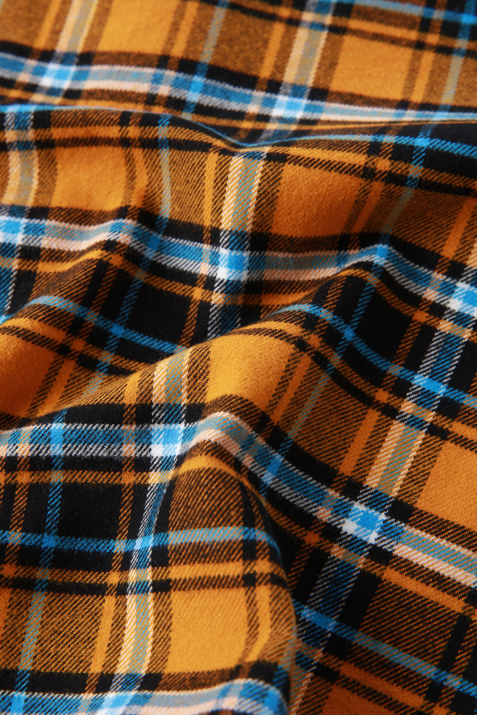 Boys' Check Flannel Shirt Yellow photo 5 | Woolrich