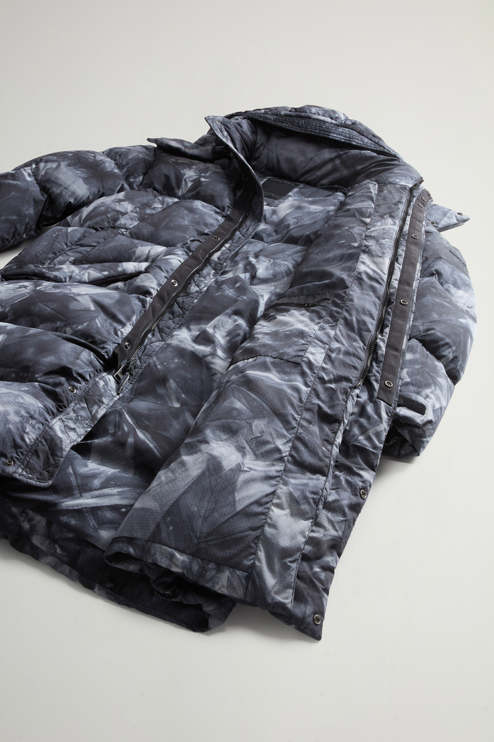 Piumino lungo in tessuto Ripstop by Todd Snyder Grigio photo 12 | Woolrich