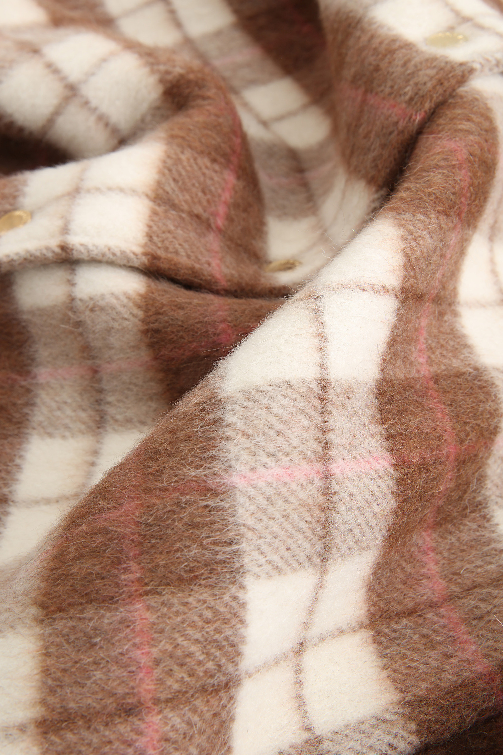 Wool Blend Overshirt Brown photo 9 | Woolrich