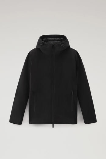 Pacific Jacket in Tech Softshell Black | Woolrich