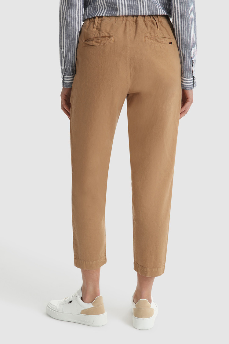 Cotton linen pant