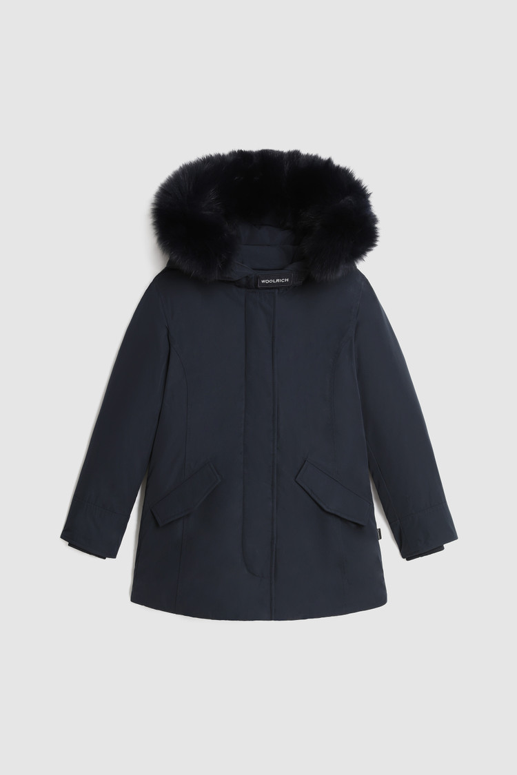 Girl's Luxury Arctic Parka with removable fox fur