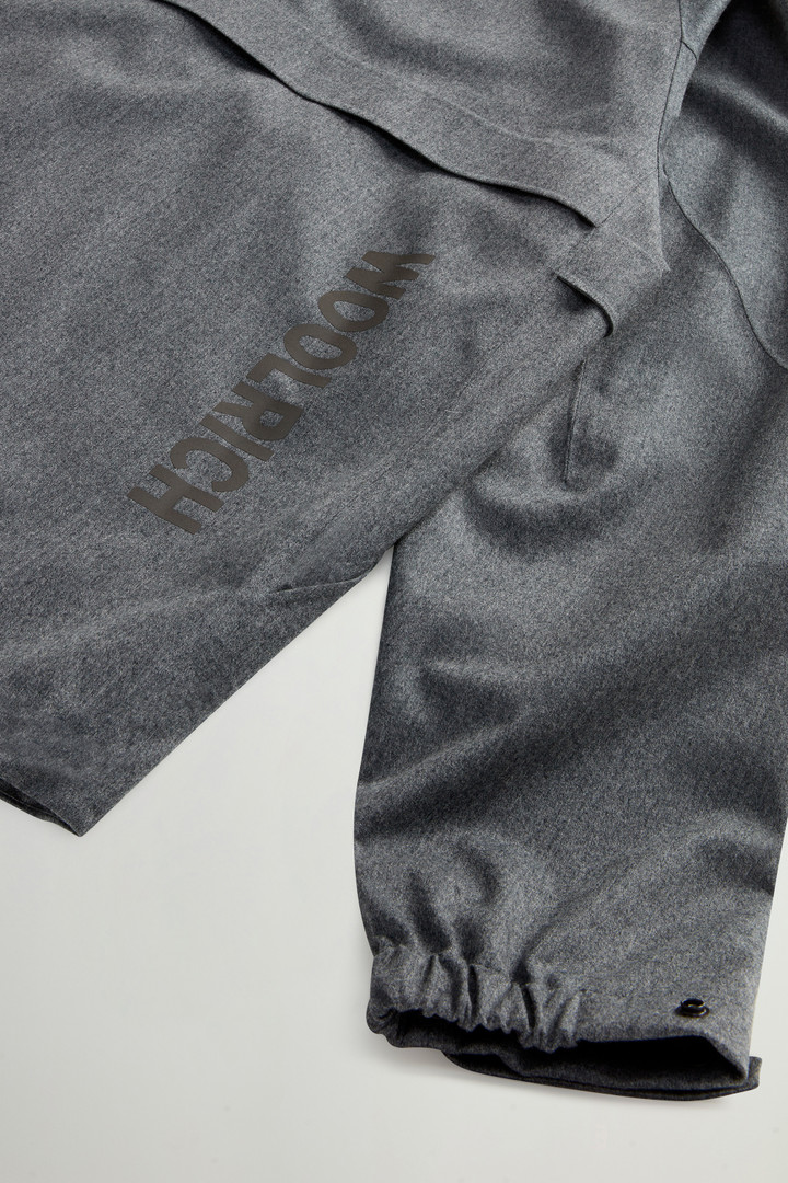 Jacket in Italian Pure Virgin Wool by Todd Snyder Gray photo 4 | Woolrich