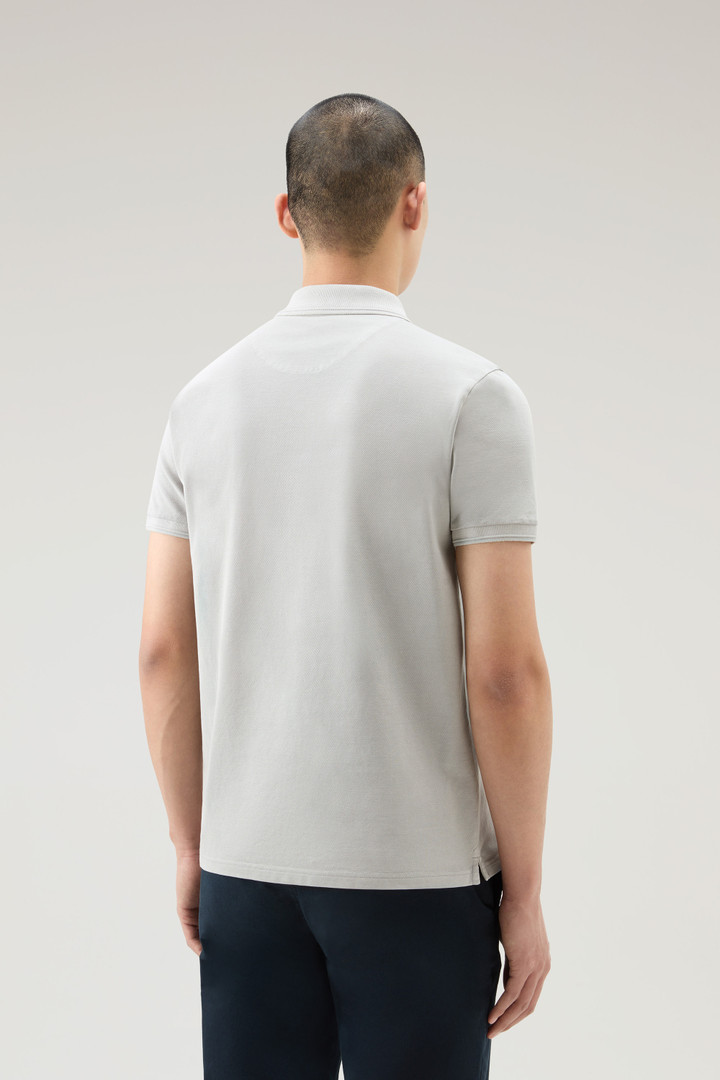 MACKINACK POLO Gris photo 3 | Woolrich