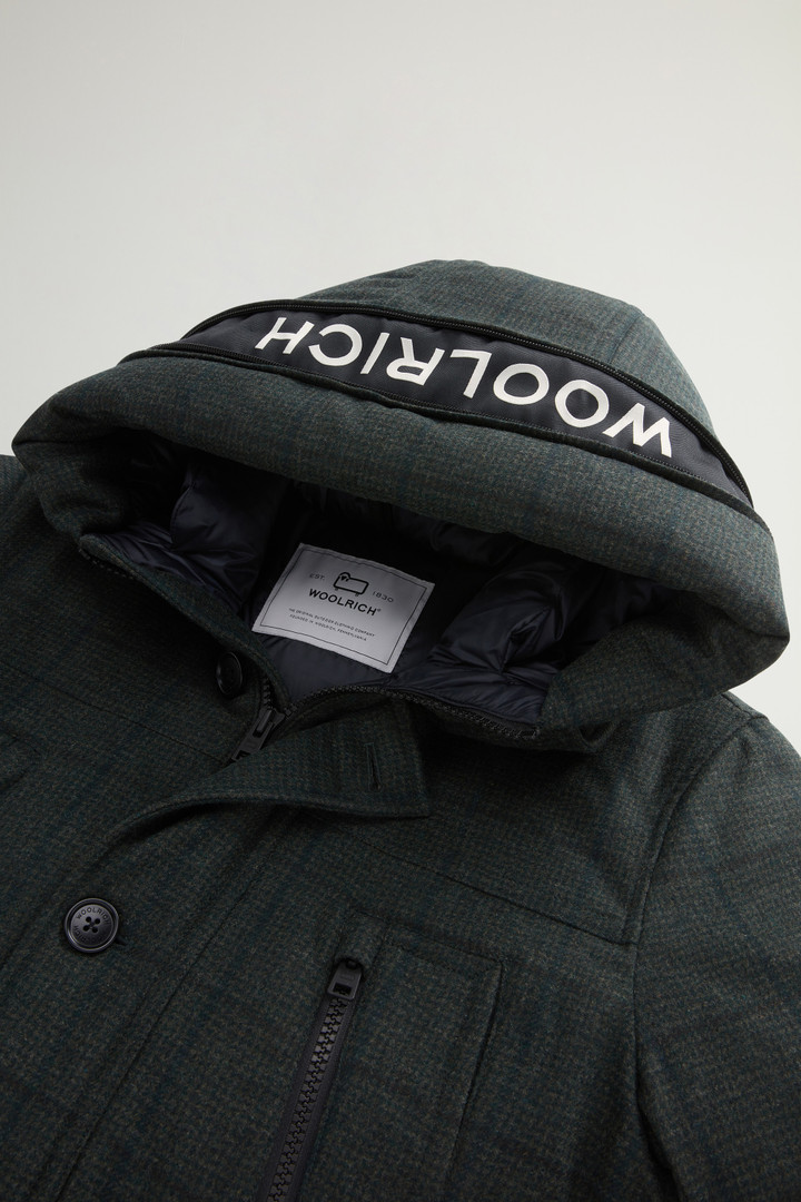 Arctic Parka Evolution in lana italiana riciclata Verde photo 7 | Woolrich