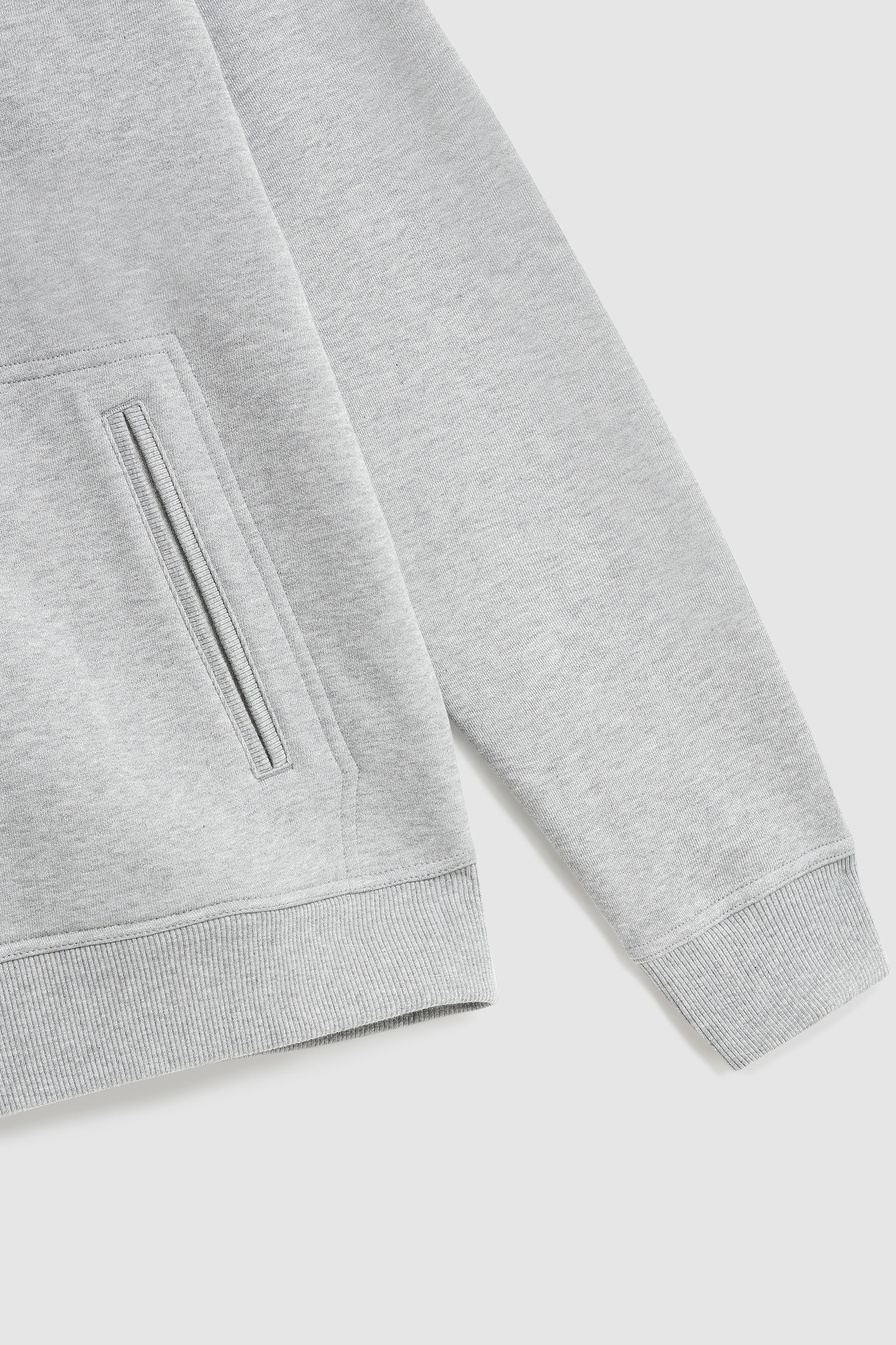 Luxe Full-Zip Hoodie Grey photo 9 | Woolrich