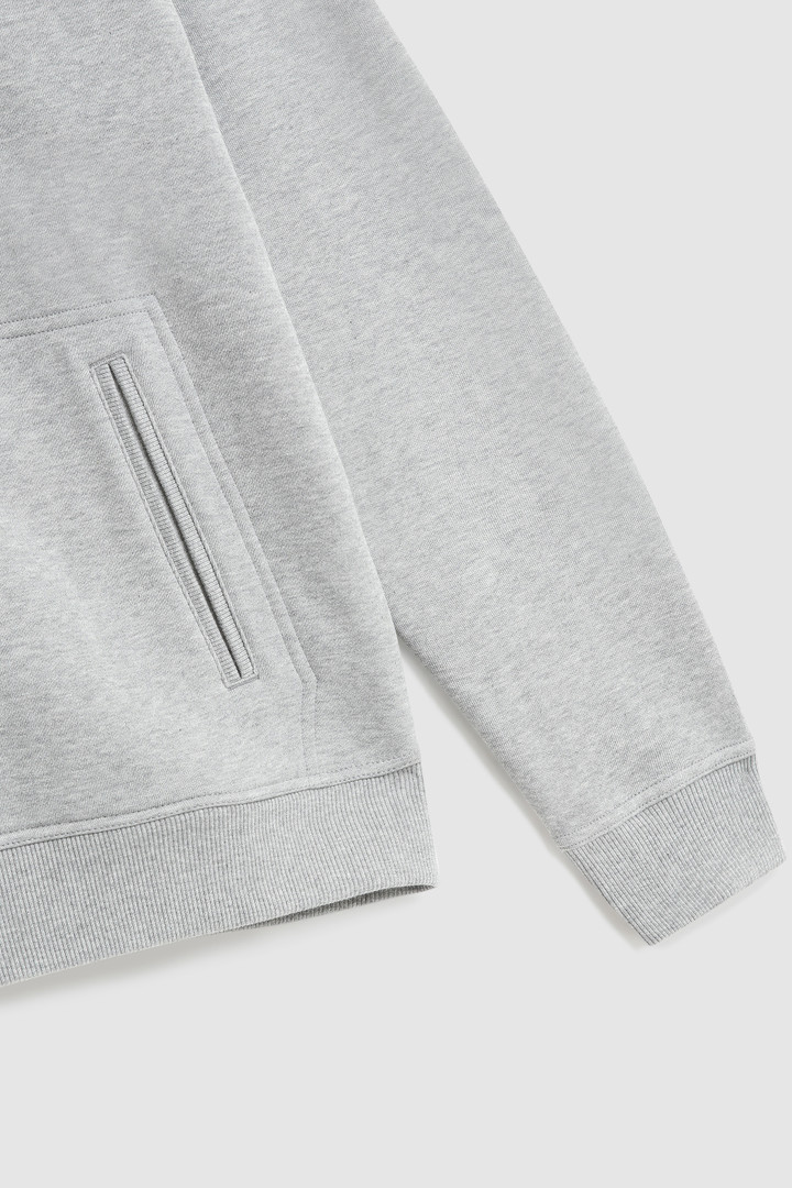 Felpa full-zip luxe con cappuccio