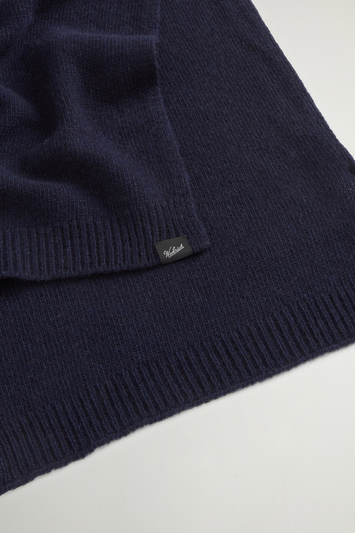 Scarf in Wool Blend Blue photo 3 | Woolrich