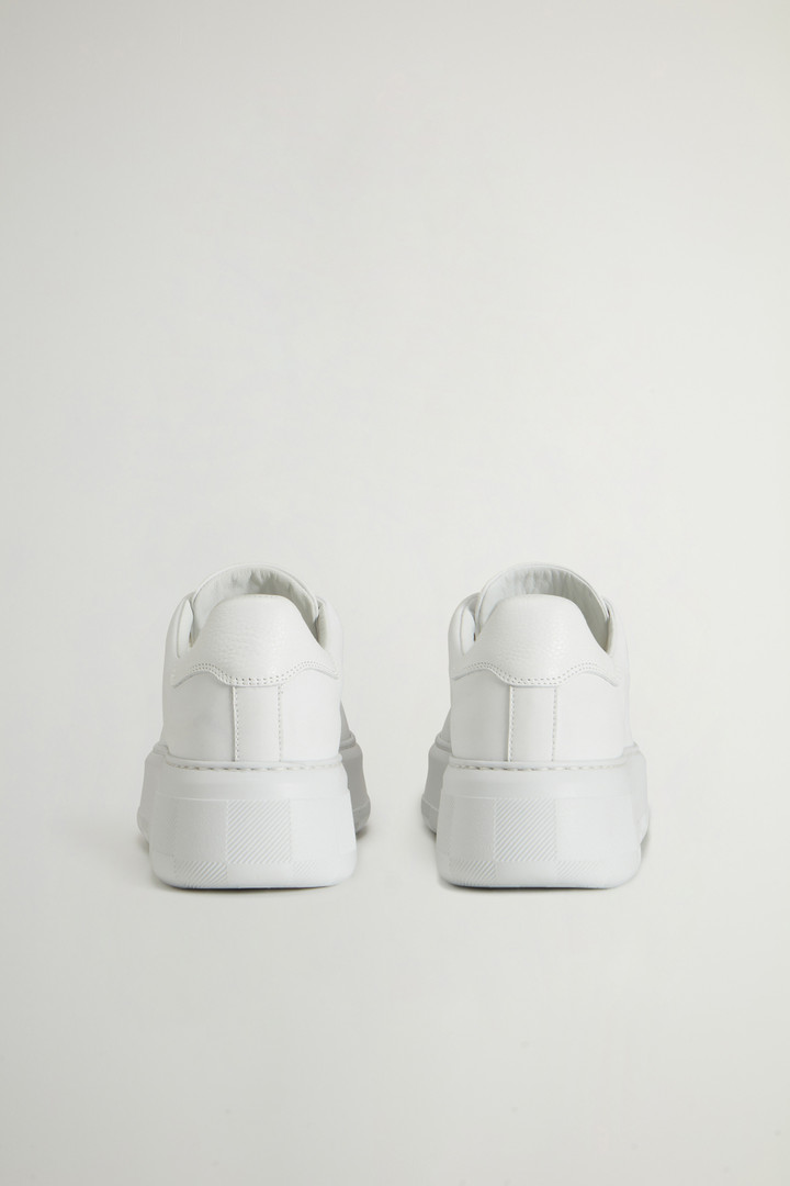 Sneakers Chunky Court in pelle Bianco photo 3 | Woolrich