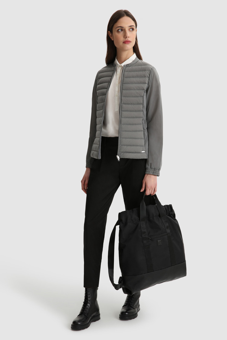 Violet quilted jacket
