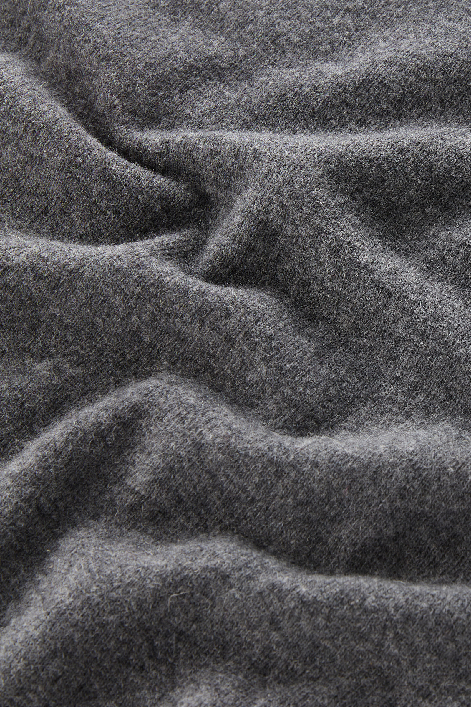 Poloshirt met lange mouwen van merino-wolmix grey photo 8 | Woolrich