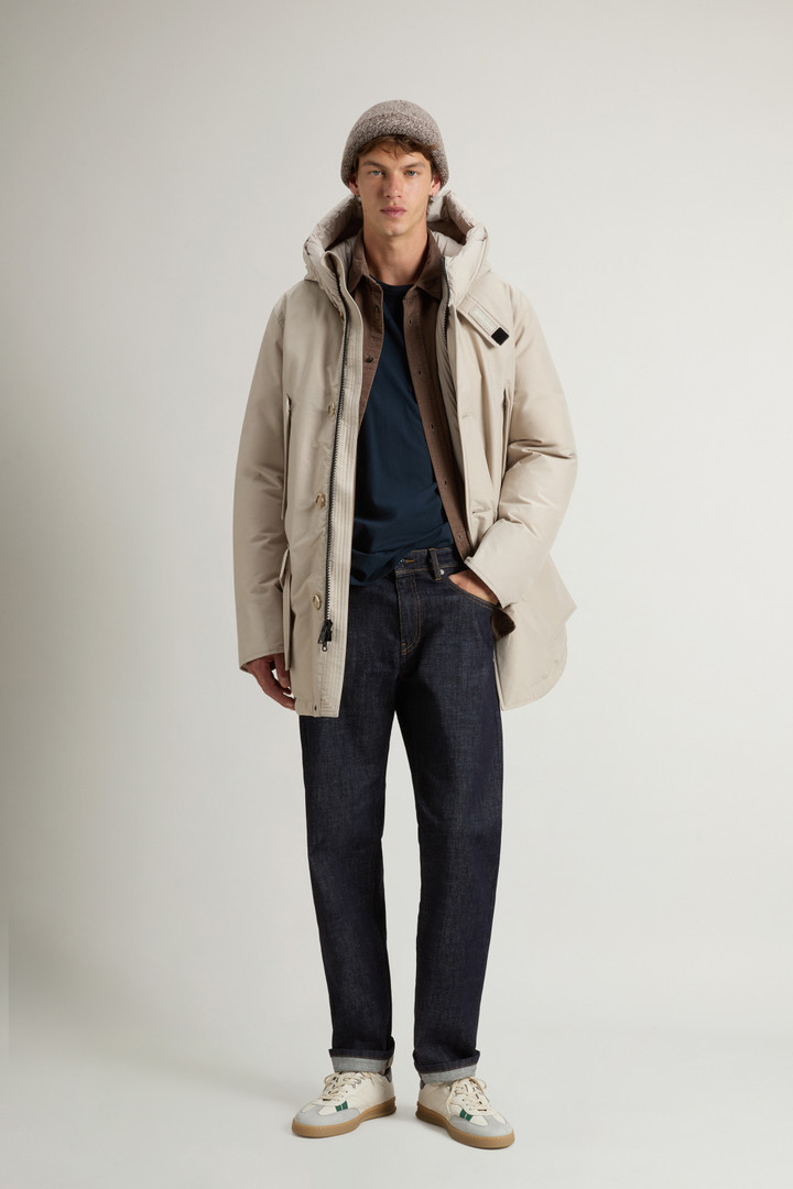 Arctic Parka in Ramar Cloth Dove Grey photo 2 | Woolrich