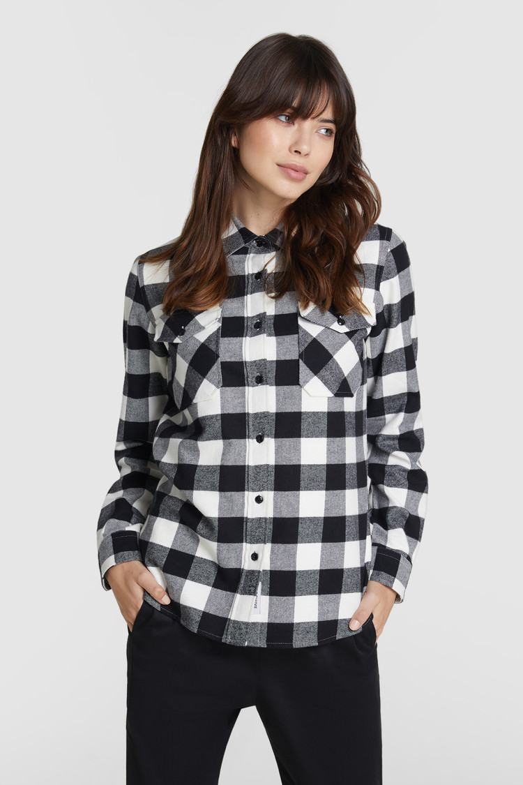 Pemberton shirt with Buffalo Check motif