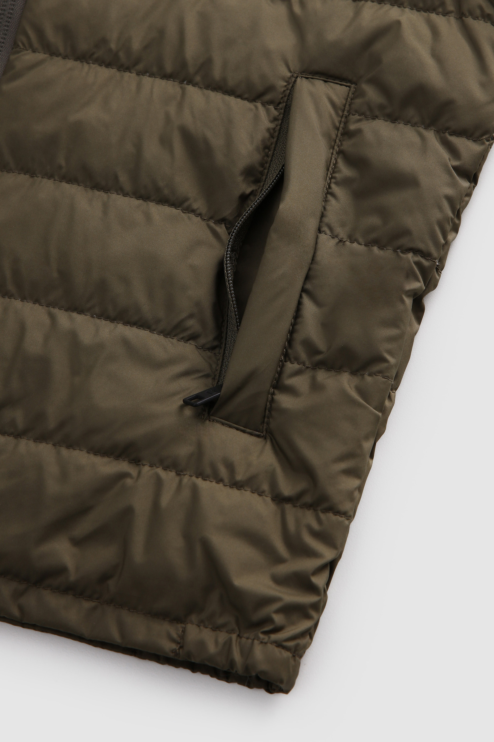Boy's Sundance Padded Vest Green photo 5 | Woolrich