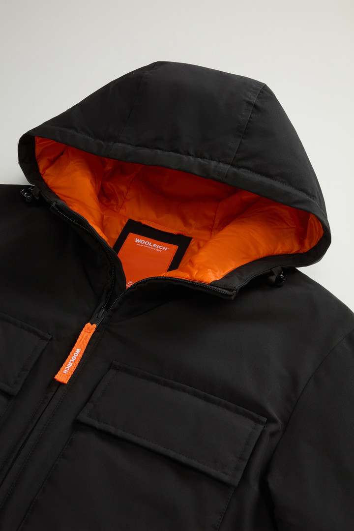Teen Boys’ City Parka in Ramar Cloth Black photo 2 | Woolrich