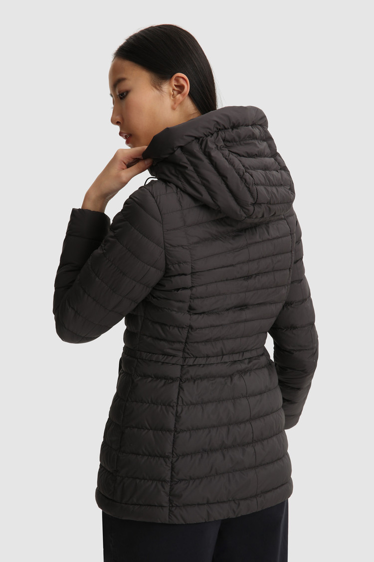 Hibiscus hooded jacket