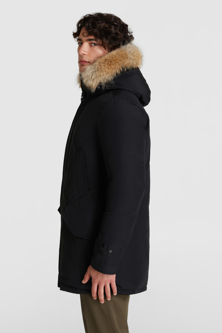 Polar Parka met hoge kraag, coyotebont