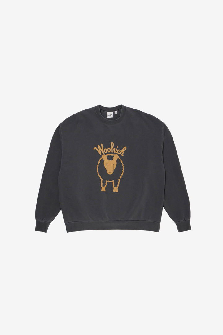 SHEEP SWEATSHIRT Black photo 1 | Woolrich