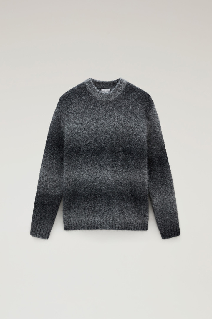 Turtleneck Sweater in Alpaca Blend with Dégradé Effect Gray photo 1 | Woolrich