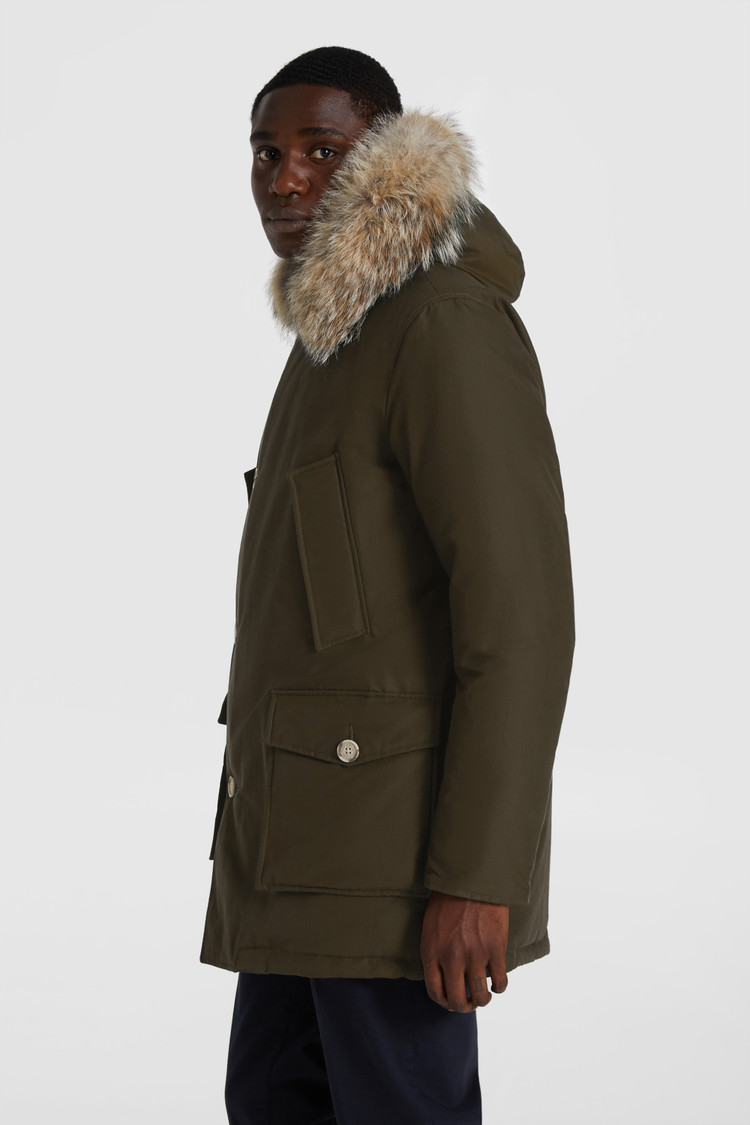Arctic Parka met afneembaar bont
