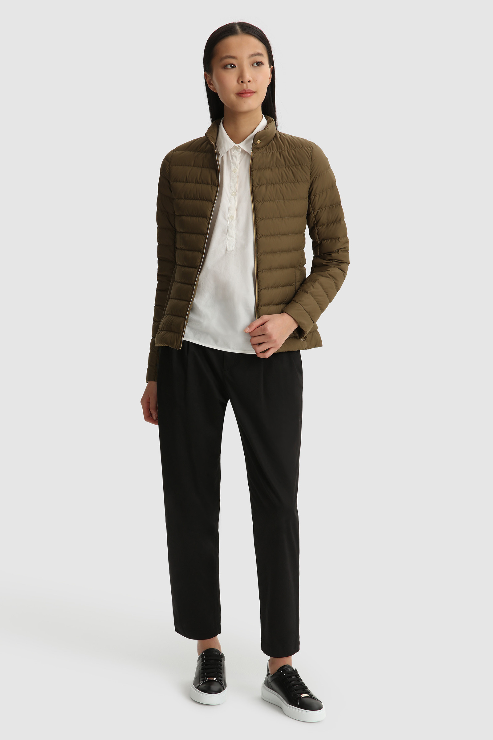 Hibiscus Short Jacket Green photo 2 | Woolrich